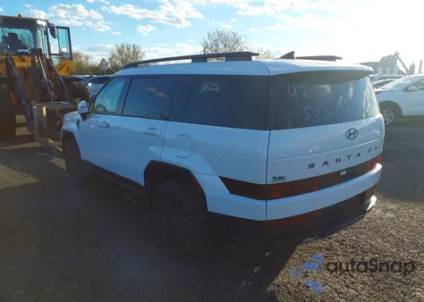 2025 Hyundai Santa Fe Calligraphy from USA, damaged, VIN 5NMP5DGLXSH102125